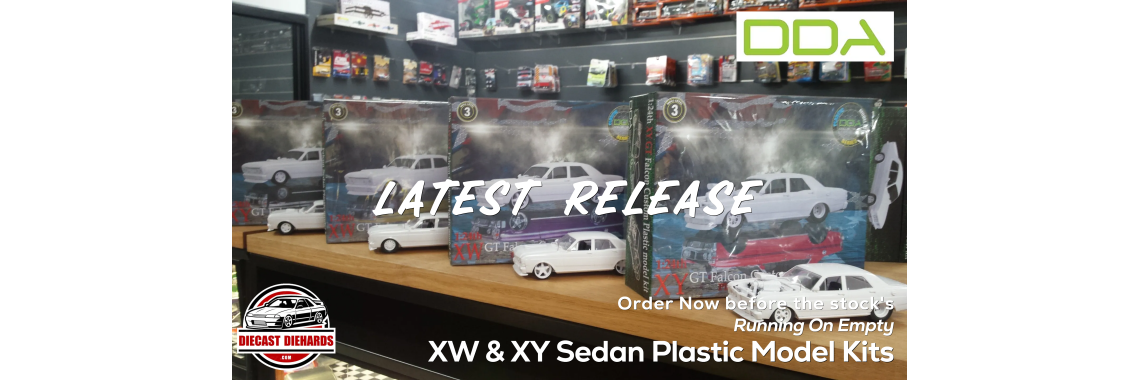 Latest Release: XW/XY Ford GTHO Model Kits 1:24 by DDA
