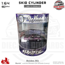 'Hanful' Custom Holden HQ Monaro Oz Wheels Livery (Oz Wheels, Skid Cylinder) [1:64]