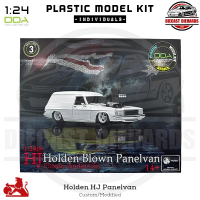 Holden HJ Panelvan Blown [1:24 Plastic Model Kit]