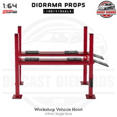 Workshop Vehicle Hoist, 4-Post, Single-Deck