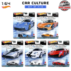 Set of 5 (Car Culture: Speed Machines)