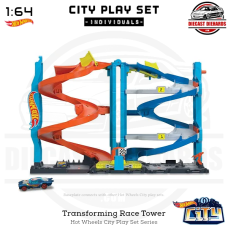Transforming Race Tower: Hot Wheels City Play Set